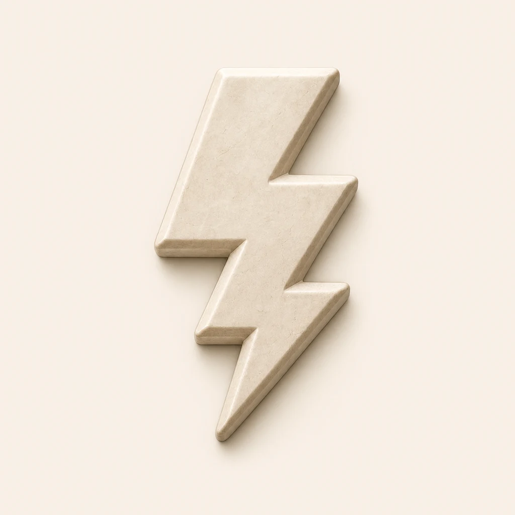 Dictum Flow lightning logo proposal 02, Monument