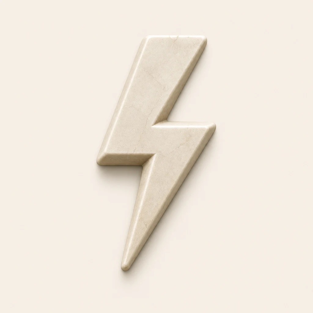 Dictum Flow lightning logo proposal 05, Facet