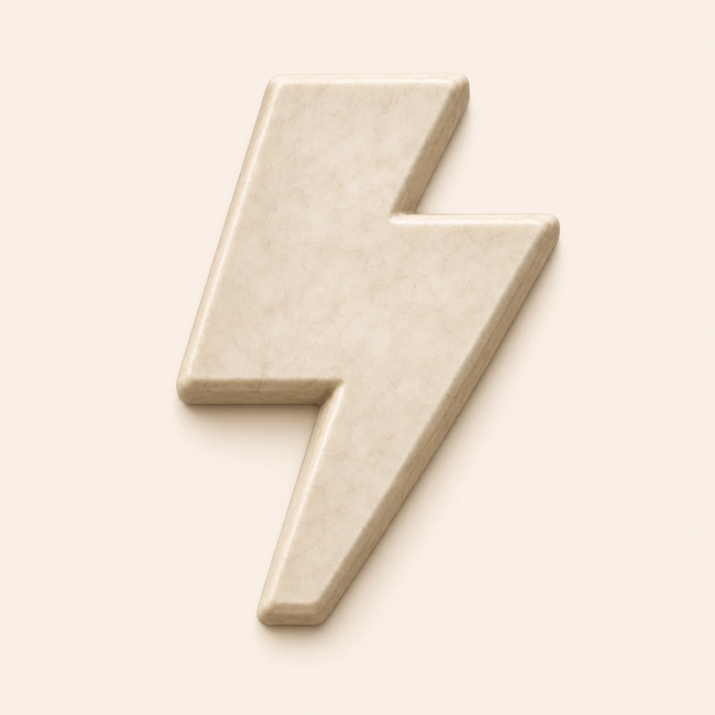 Dictum Flow lightning logo proposal 06, Soft edge