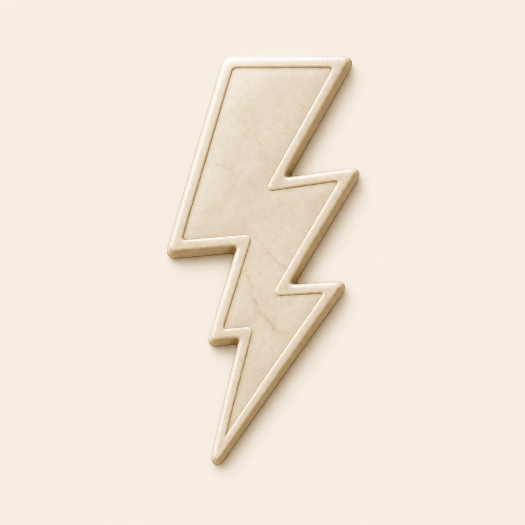 Dictum Flow lightning logo proposal 08, Block